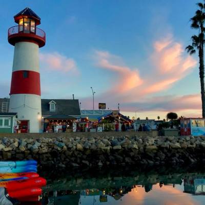 a boat sitting on top of a building